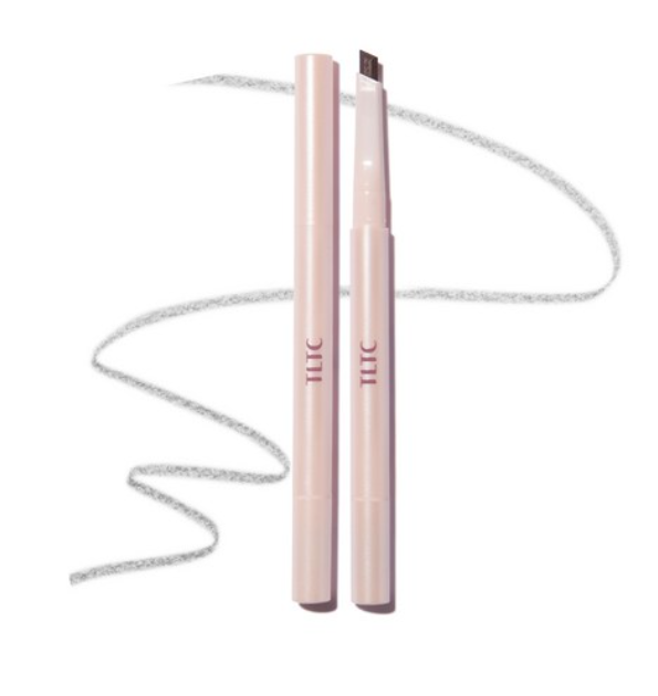 Hard Edge Brow Pencil, 0.3g, 02 Gray Brown, 1pack