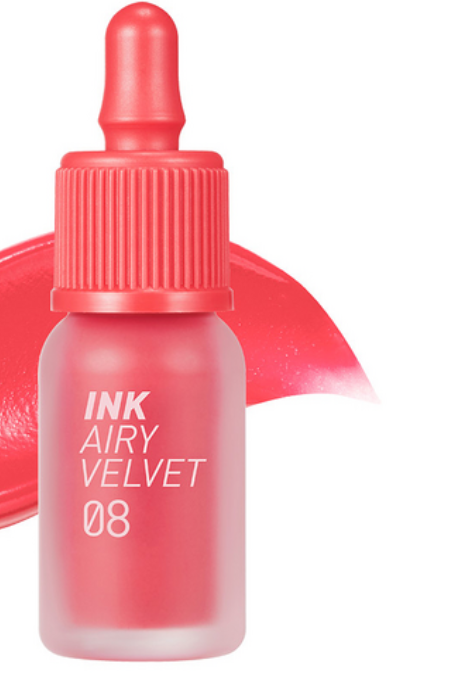 Ink Airy Velvet, 4g, 08 Pretty Orange Pink, 1pack