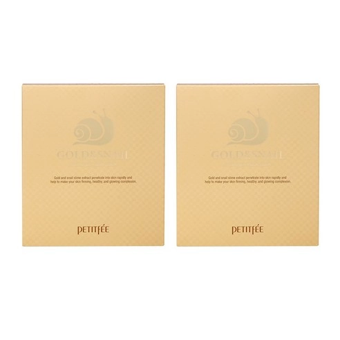 Gold & Snail Hydrogel Sheet Mask, 5ea+5ea