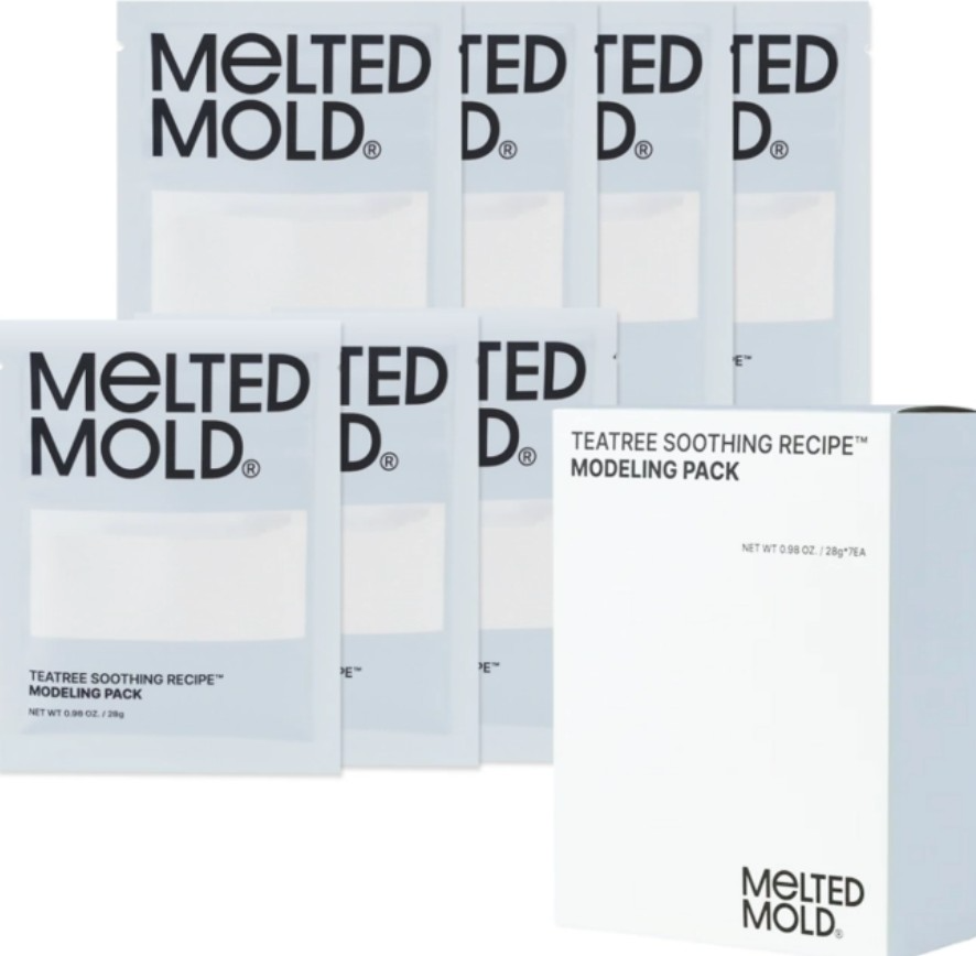 Tea Tree Soothing Recipe Modeling Pack, 7ea