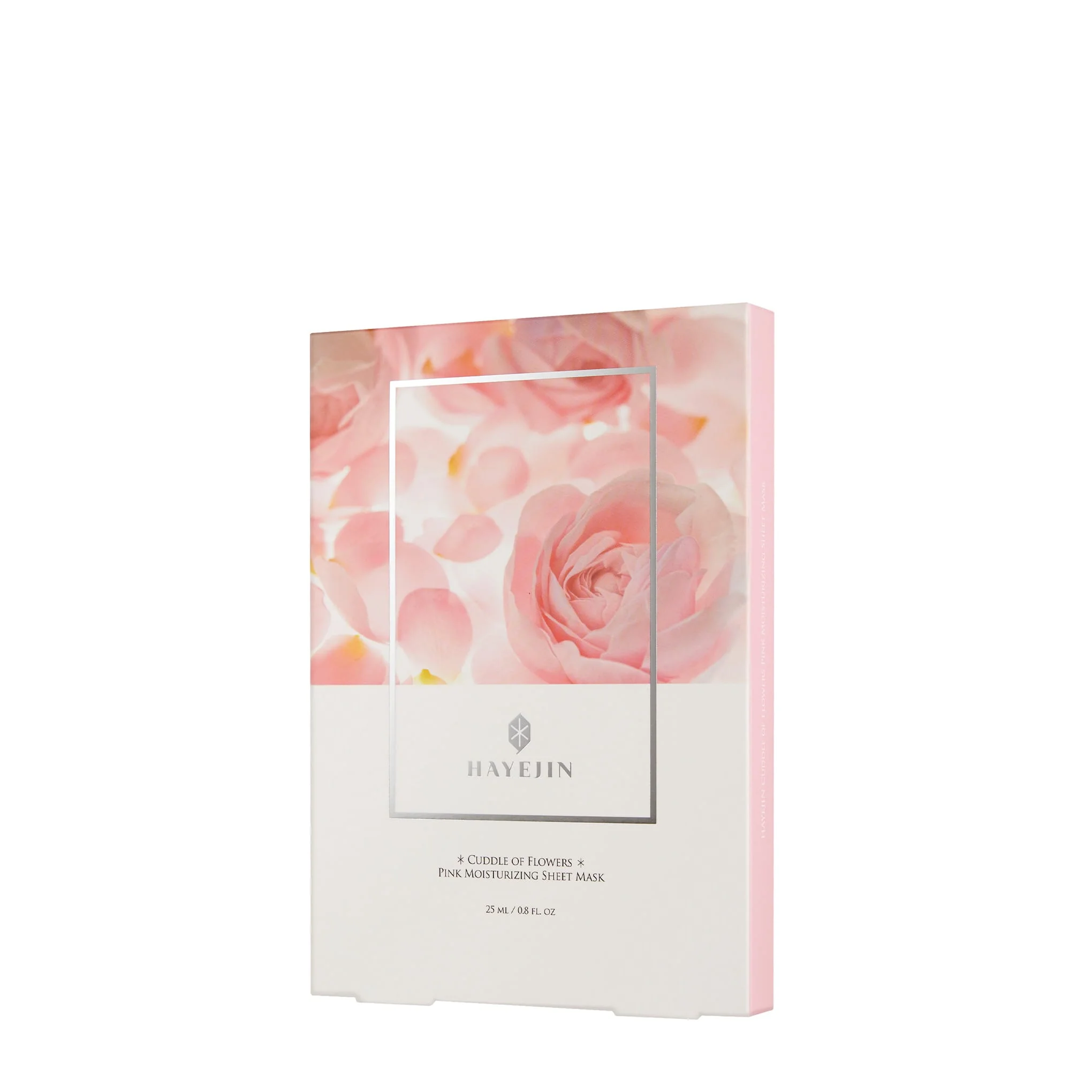 Cuddles of Flowers Pink Moisturizing Sheet Mask, 5ea, 1pack - Image 1