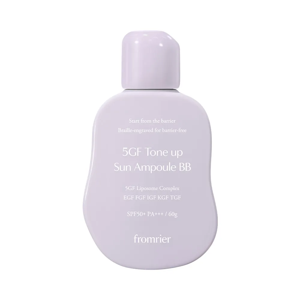 5GF Tone-Up Sun BB Cream, 60g, Purple, 1pack