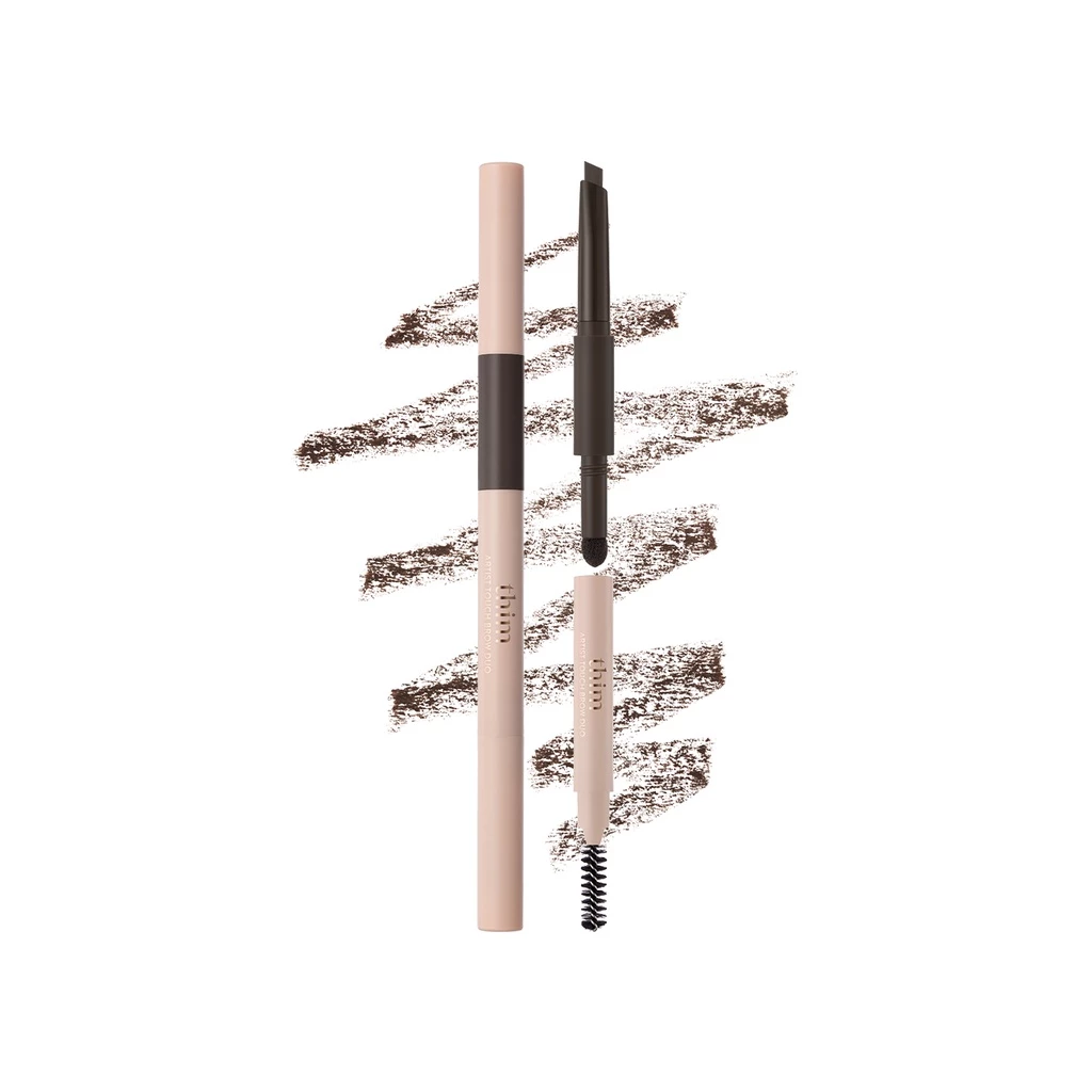 Artist Touch Brow Duo, 0.6g, 03 Black Brown, 1pack
