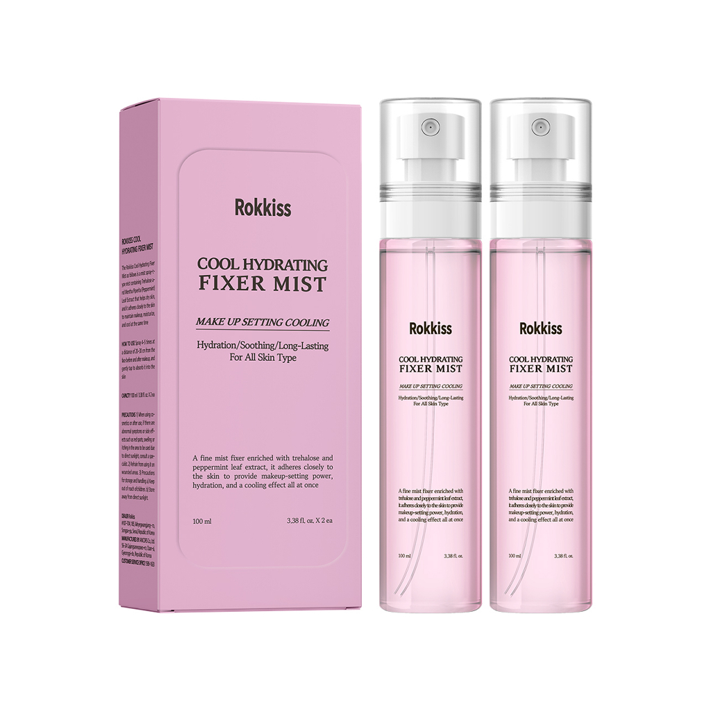Cool Hydrating Fixer Mist, 100ml+100ml