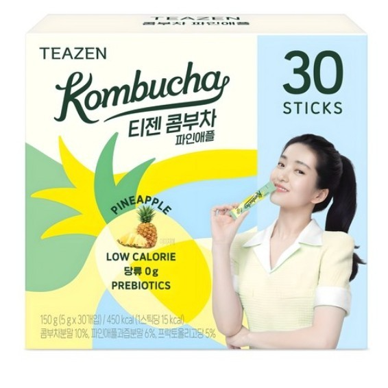 [UK EXCLUSIVE] Kombucha [Pineapple], 30ea, 1pack
