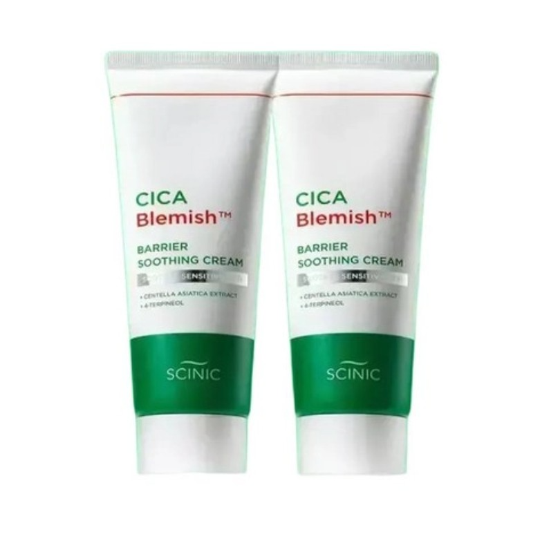 Cica Blemish Barrier Soothing Cream, 80ml+80ml