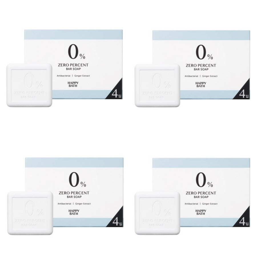 Zero Percent Bar Soap, 4ea