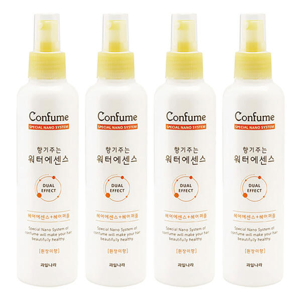 Confume Scented Water Hair Essence [White Rose], 252ml, 4ea