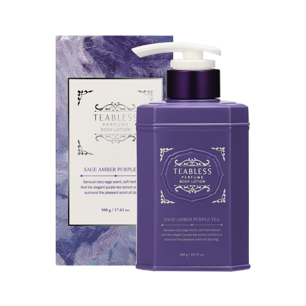 Sage Amber Purple Tea Perfume Body Lotion