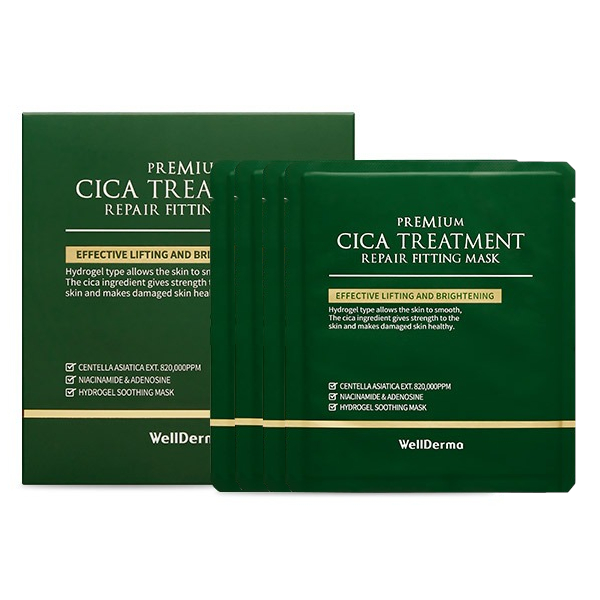 Premium Cica Treatment Repair Fitting Mask, 4ea, 1pack
