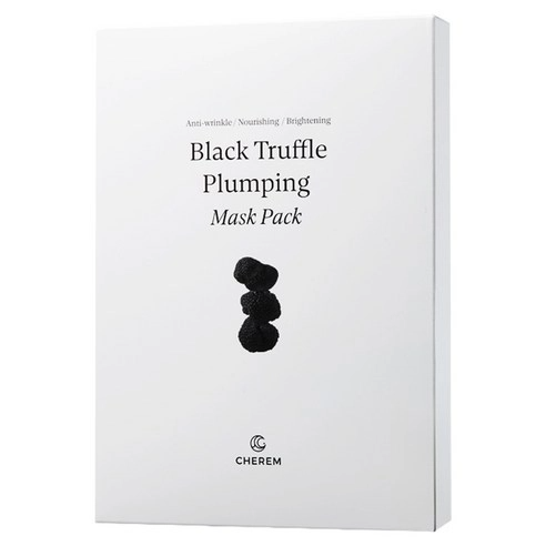 Black Truffle Plumping Sheet Mask, 5ea