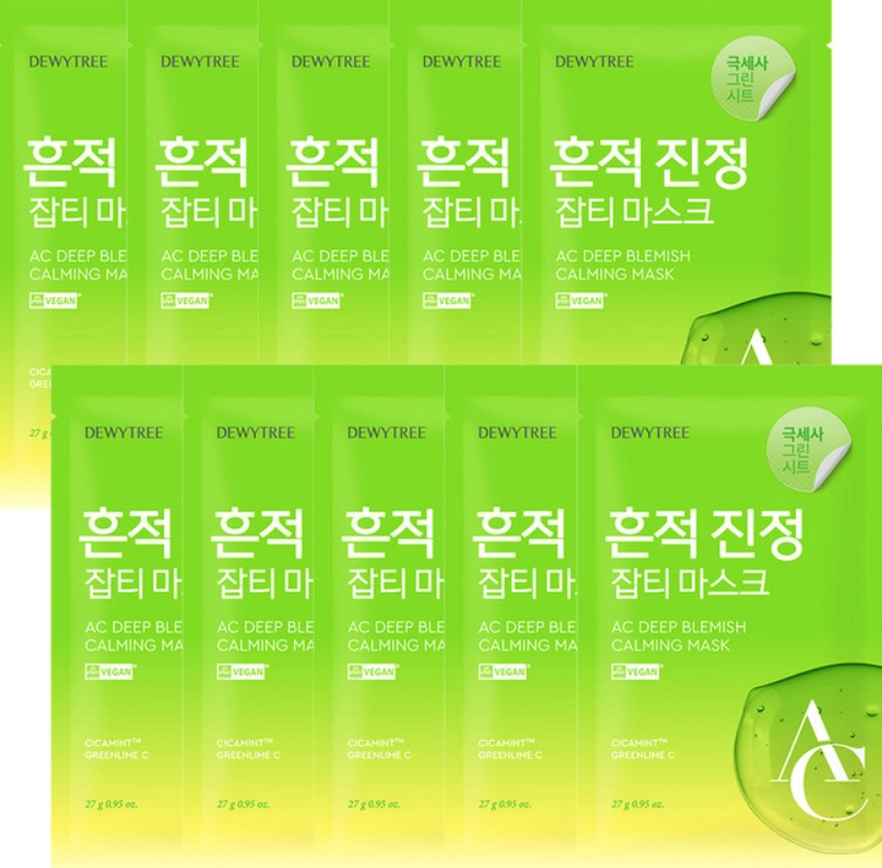 AC Deep Blemish Calming Mask, 10ea