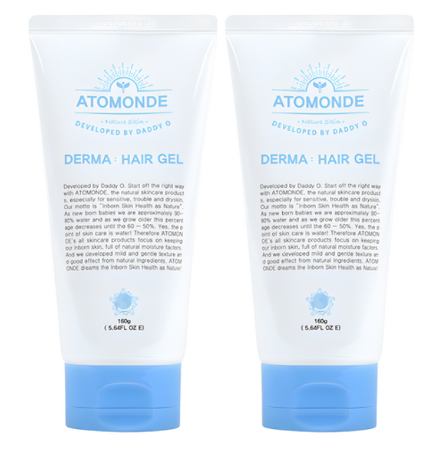 Derma Hair Gel, 160g+160g