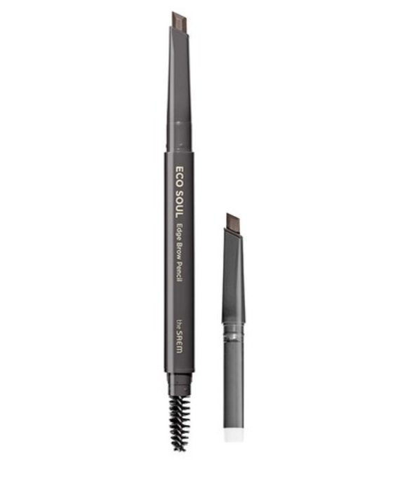 Eco Soul Edge Brow Pencil Set, 0.3g+0.3g, 03 Gray Brown, 1set - Image 1