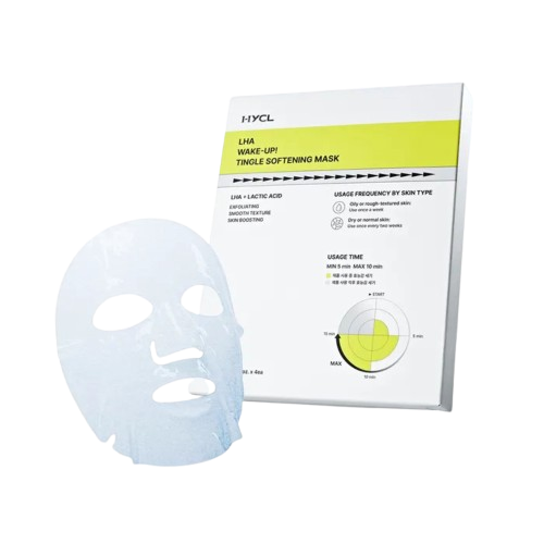 LHA Wakeup Tingle Softening Mask, 4ea