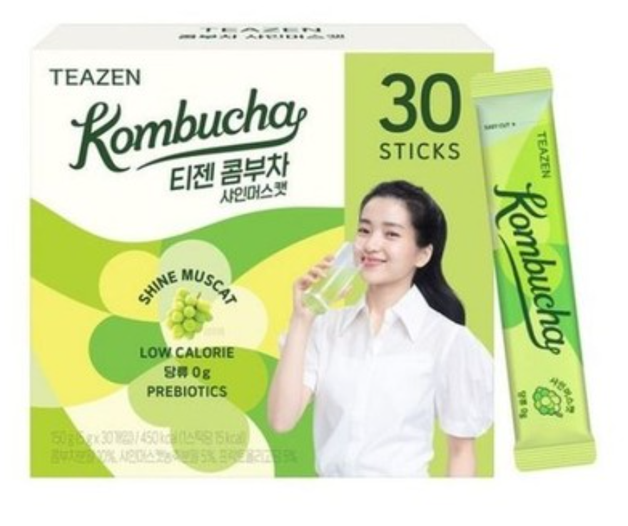 [UK EXCLUSIVE] Kombucha [Shine Muscat], 30ea, 1pack