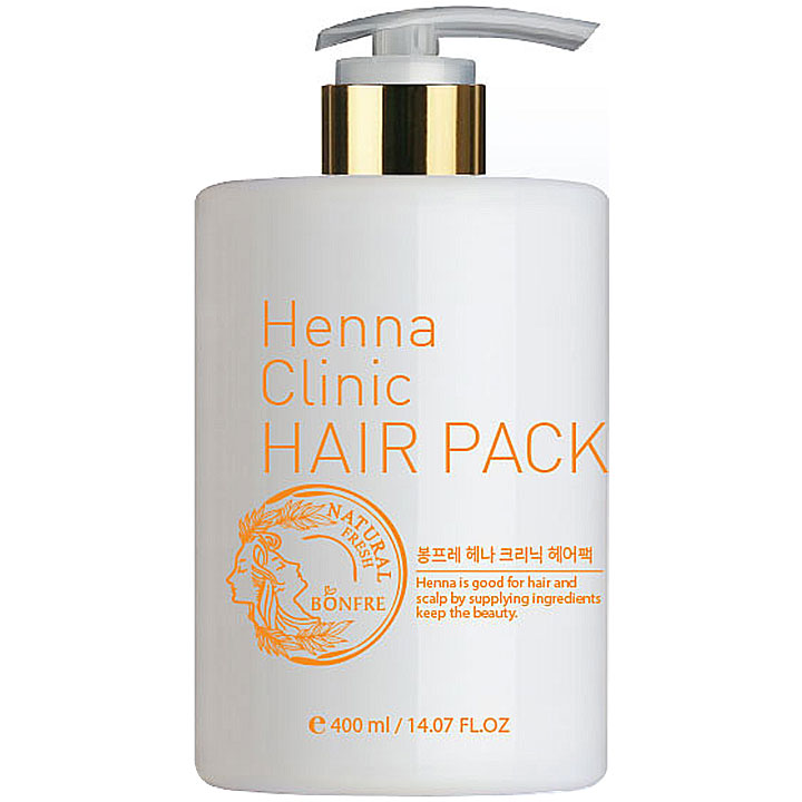 Henna Clinic Hair Pack, 400ml, 1pack