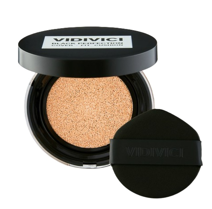 Black Perfection Cover Fit Cushion [SPF40/PA++], 13g, 21NW Natural, 1pack