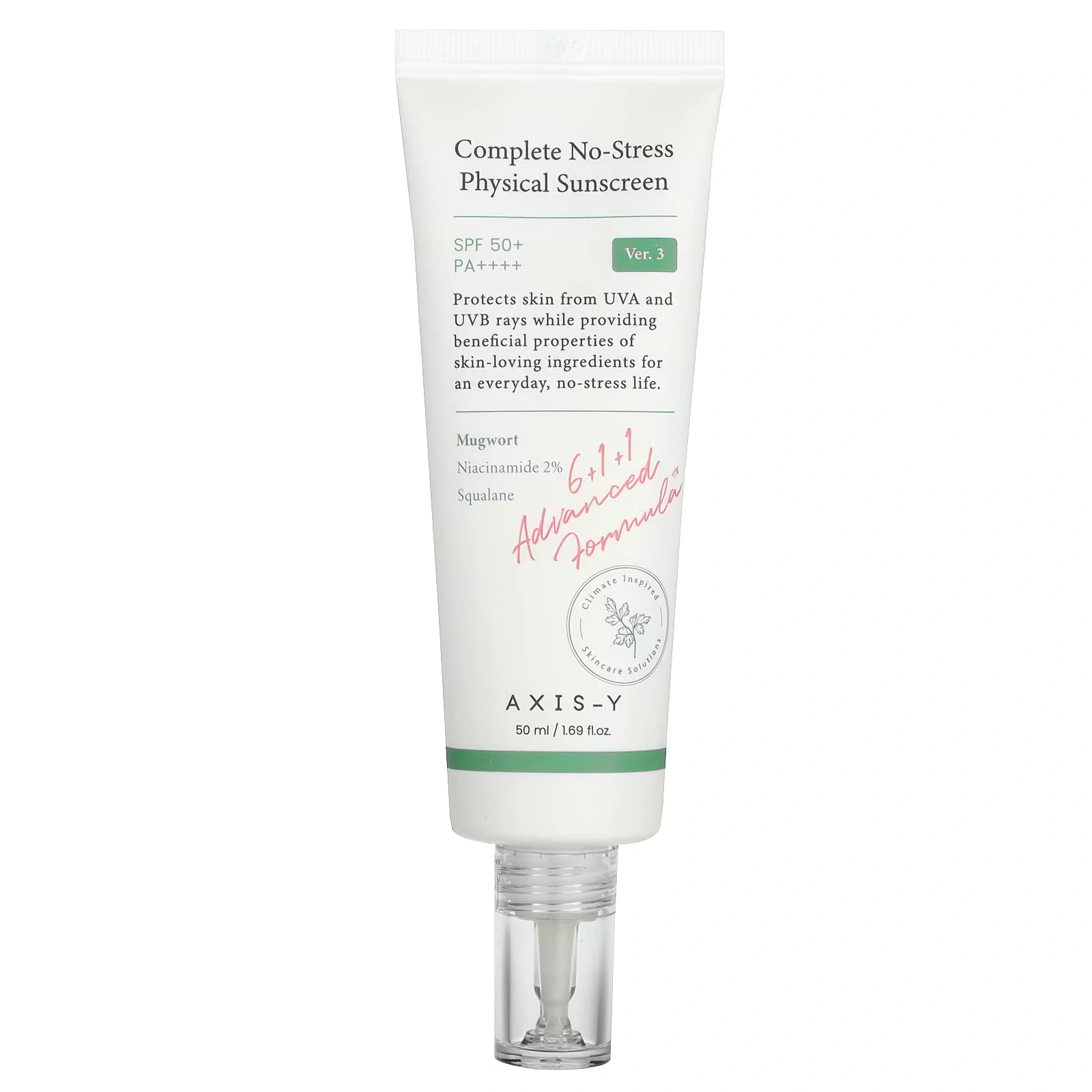 Complete No-Stress Physical Sunscreen SPF 50+ PA++++, 50ml