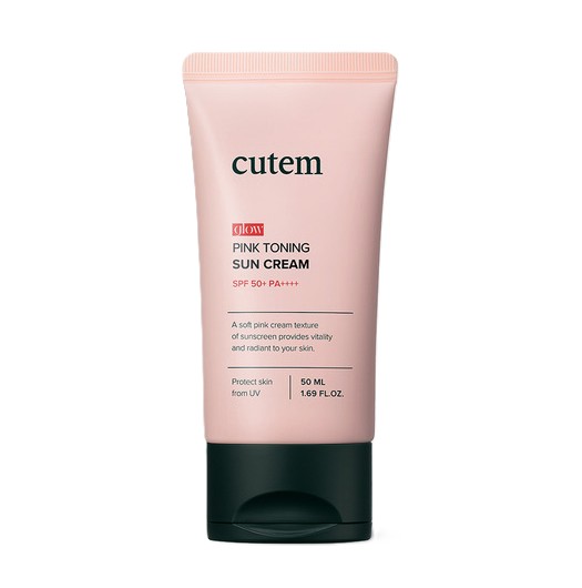 Glow Pink Toning Sun Cream [SPF50+/PA++++], 50ml