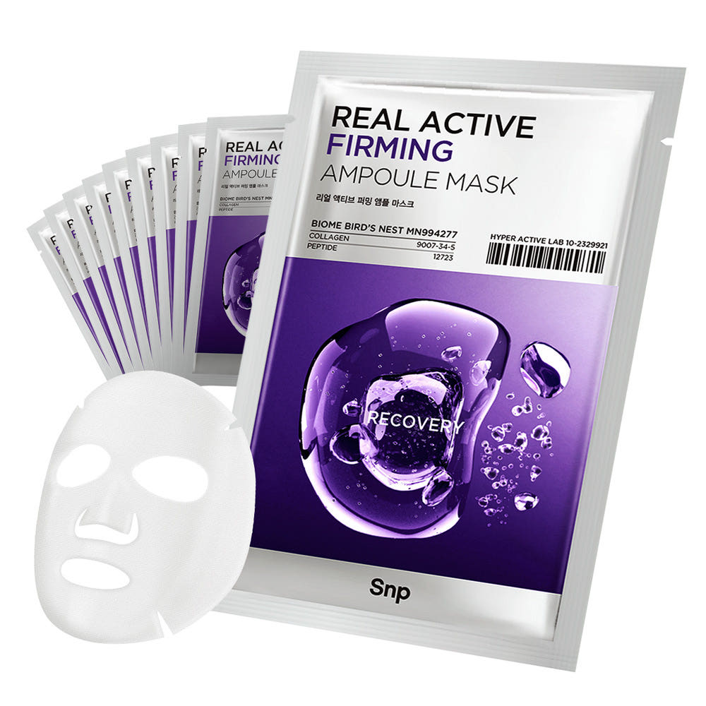 Real Active Firming Ampoule Mask, 10ea, 1pack