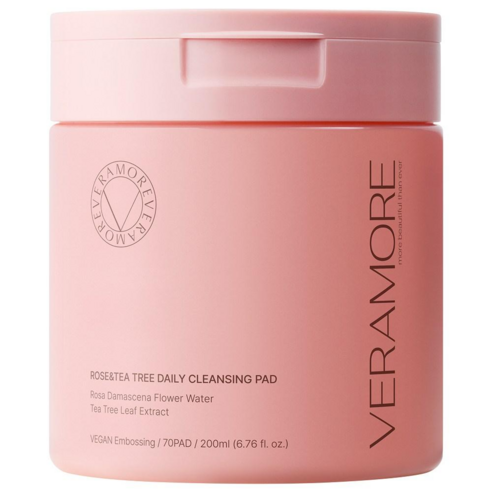 Rose & Tea Tree Daily Cleansing Pad, 70ea
