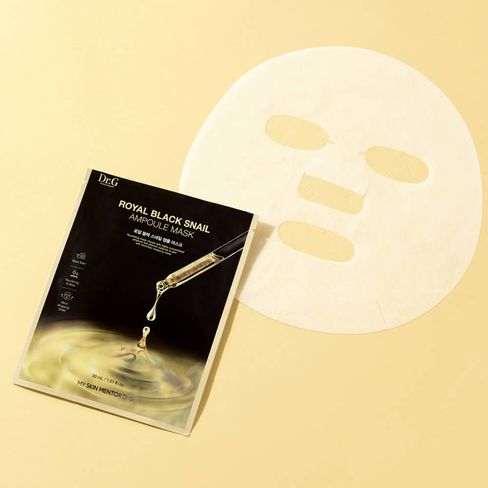 Royal Black Snail Ampoule Mask, 10ea, 1pack - Image 3