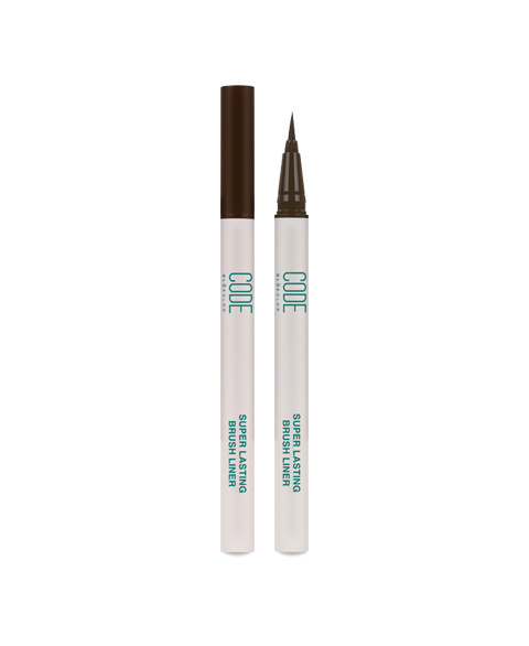 P. Super Lasting Brush Liner, 0.6g, 02 Brown, 1pack