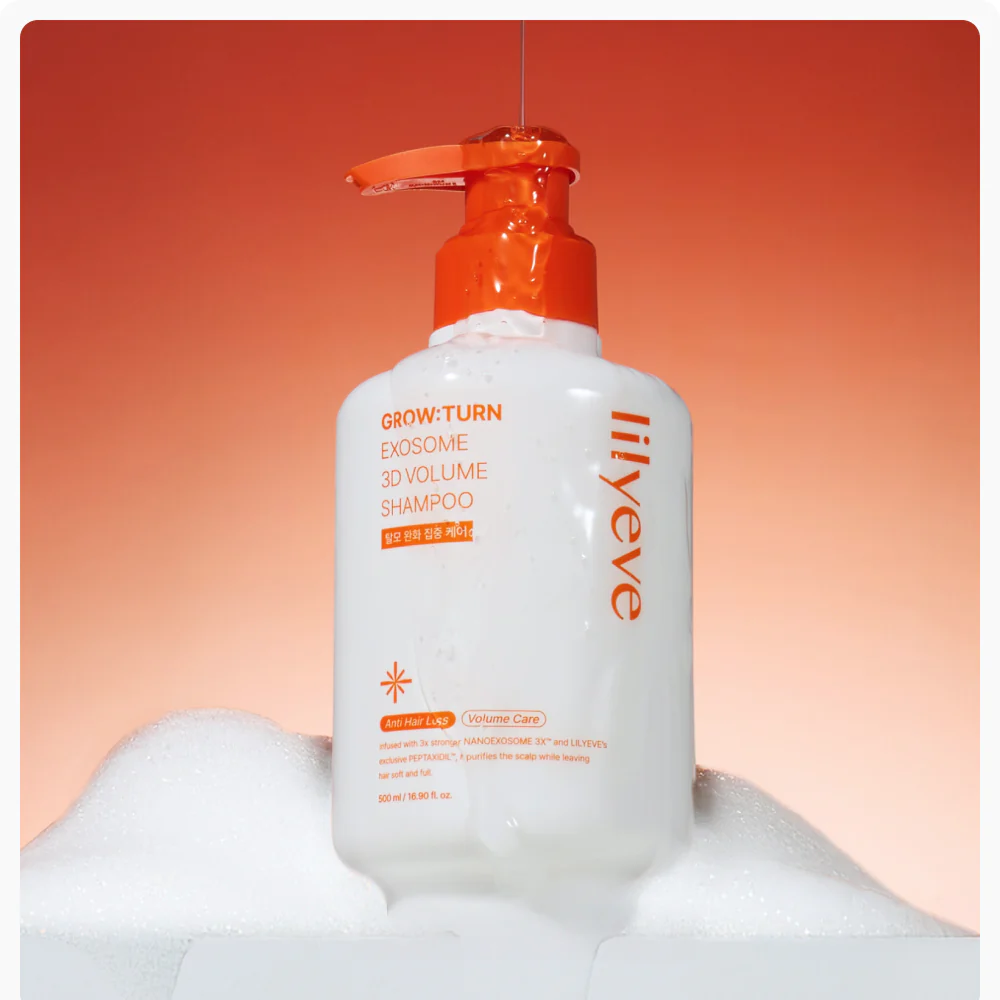 Grow Turn Exosome 3D Volume Shampoo, 500ml - Image 3