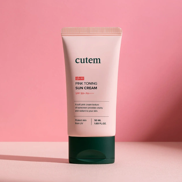 Glow Pink Toning Sun Cream [SPF50+/PA++++], 50ml - Image 2