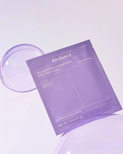 Rejuvenating Caviar PDRN Real Deep Mask, 4ea - Image 4