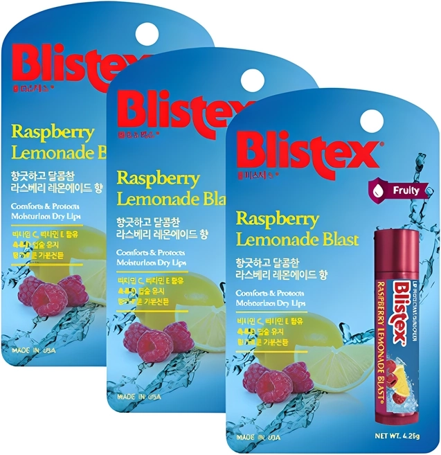 Raspberry Lemonade Blast, 4.25g, 3ea