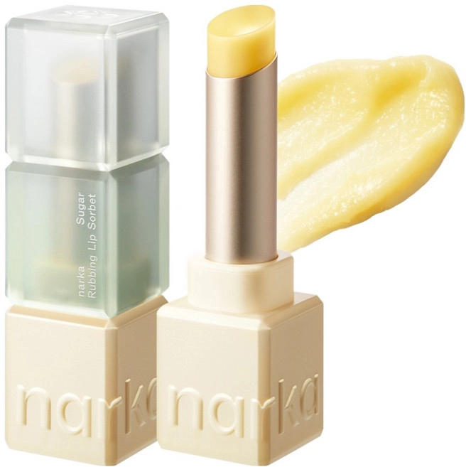Sugar Rubbing Lip Sorbet, 4.5g, Lemon Marmalade, 1pack