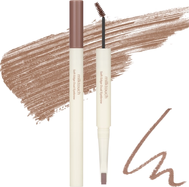 Soft Edge Dual Eyebrow, 1.45g, 04 Ash Peony, 1pack - Image 1