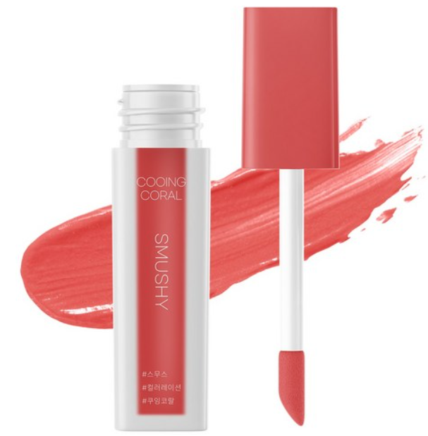 Smushy Smooth Coloration Tint, 4g, 02 Cooing Coral, 1pack