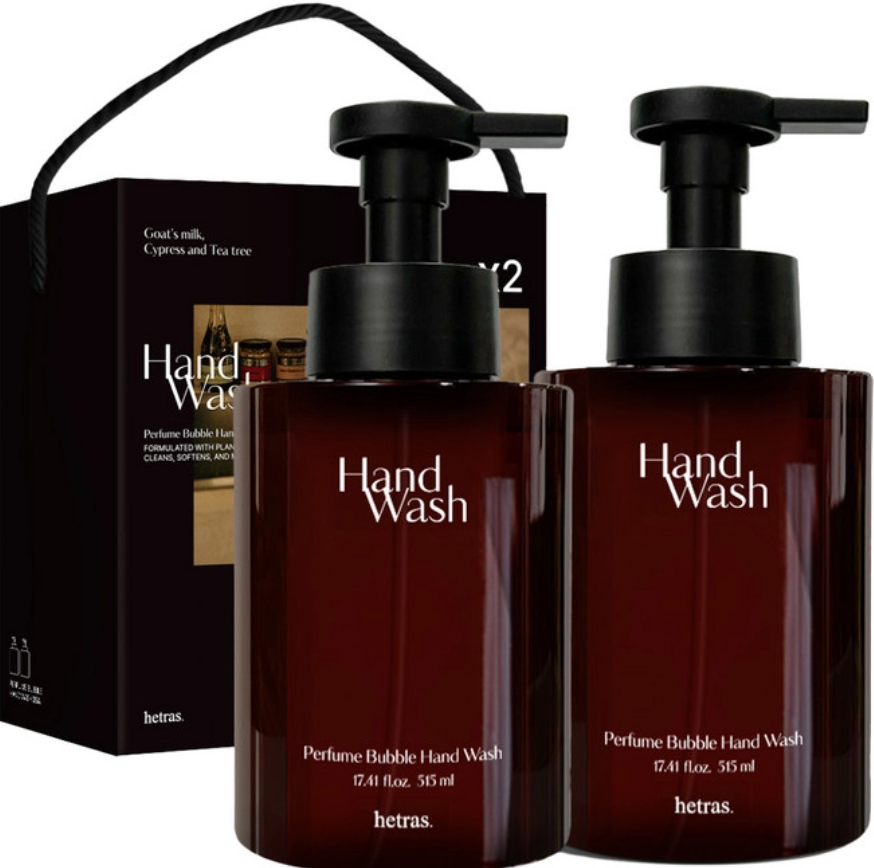Perfume Bubble Hand Wash [London Musk], 515ml, 2ea, 1pack