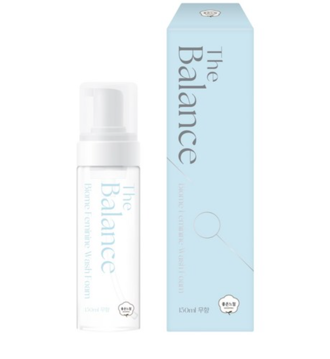 The Balance Biome Feminine Cleansing Foam [Unscented], 150ml, 1pack