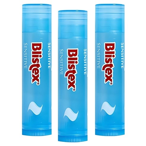 Sensitive Lip Balm, 4.25g, 3ea