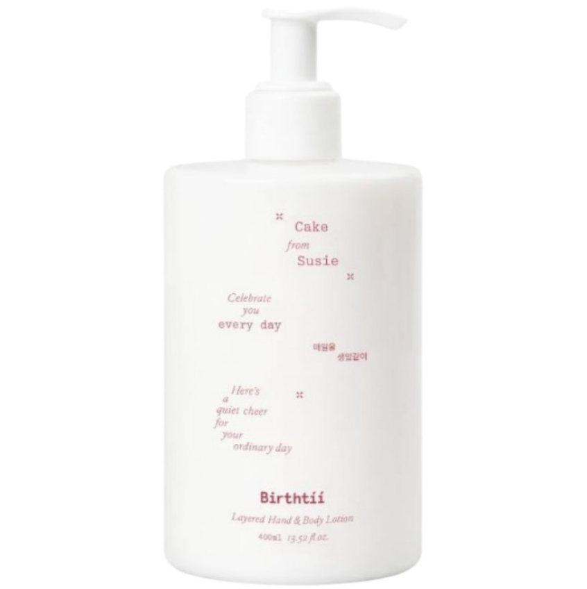 Layered Hand & Body Lotion [Cake From Sussie], 400ml, 1pack