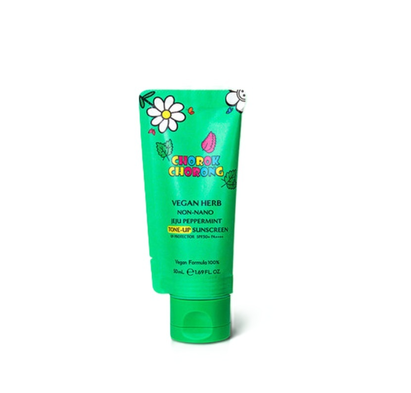 Non-Nano Jeju Peppermint Tone-Up Sunscreen [SPF50+/PA++++], 50ml, 1pack