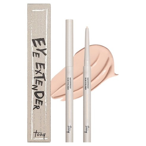 Waterproof Slim Eyeliner, 0.3g, Tooq Beige, 1pack