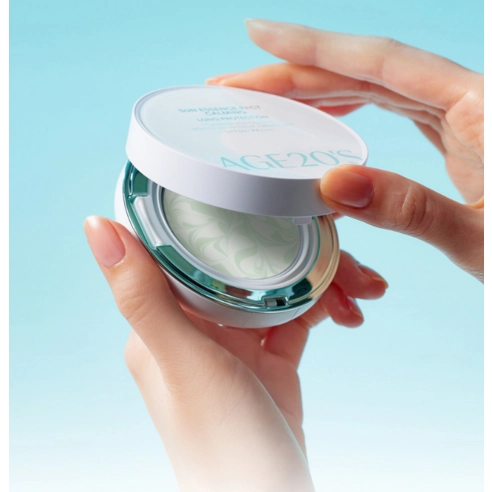 Sun Essence Pact Calming Long Protection [SPF50+/PA++++], 12.5g+12.5g(Refill), 1pack - Image 5