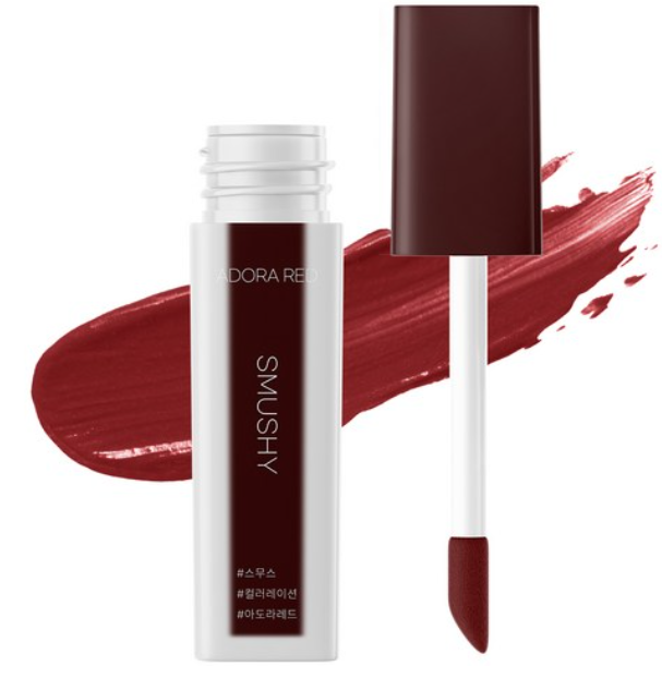 Smushy Smooth Coloration Tint, 4g, 01 Adora Red, 1pack
