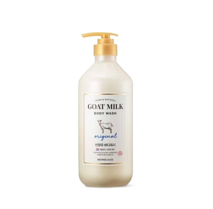 Goat Milk Body Wash [Original], 800ml, 1pack
