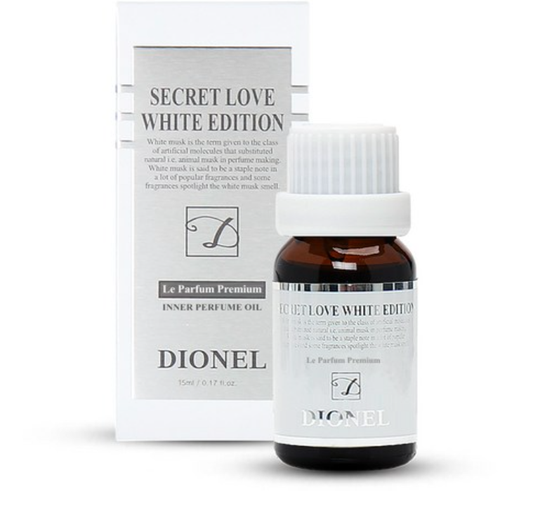 Secret Love Aroma Perfume Oil [White Edition], 15ml, 1pack