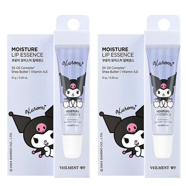 Kuromi Moisture Lip Essence, 10g, 2ea