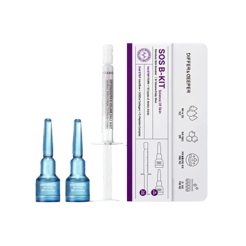 SOS B Kit (Moisture Skin Booster + B-Volume Daily Shot), 3ea