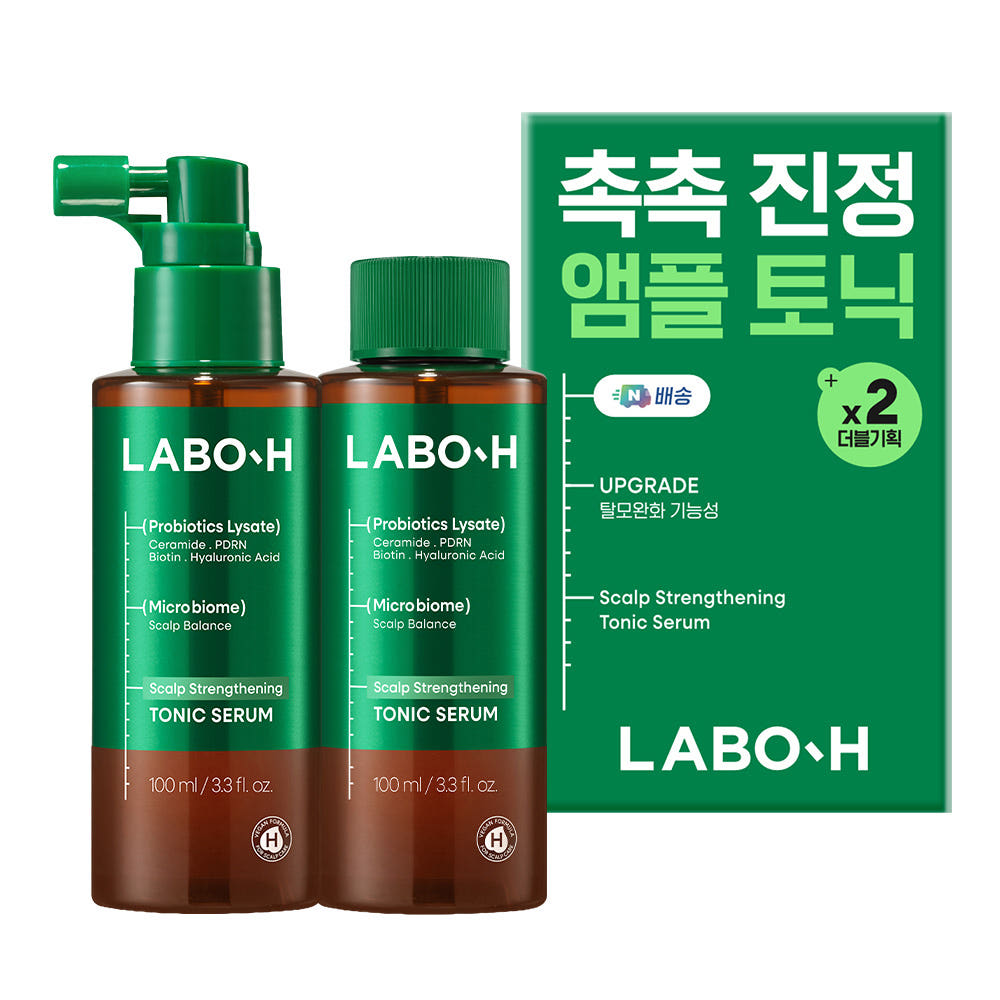 Hair Loss Care Scalp Ampoule Tonic, 100ml+100m(Refill), 1pack