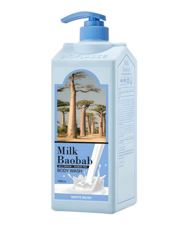 Original Body Wash [White Musk], 1000ml, 1pack - Image 1