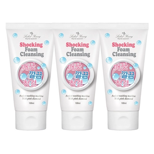 Shocking Cleansing Foam, 100ml, 3ea, 1pack